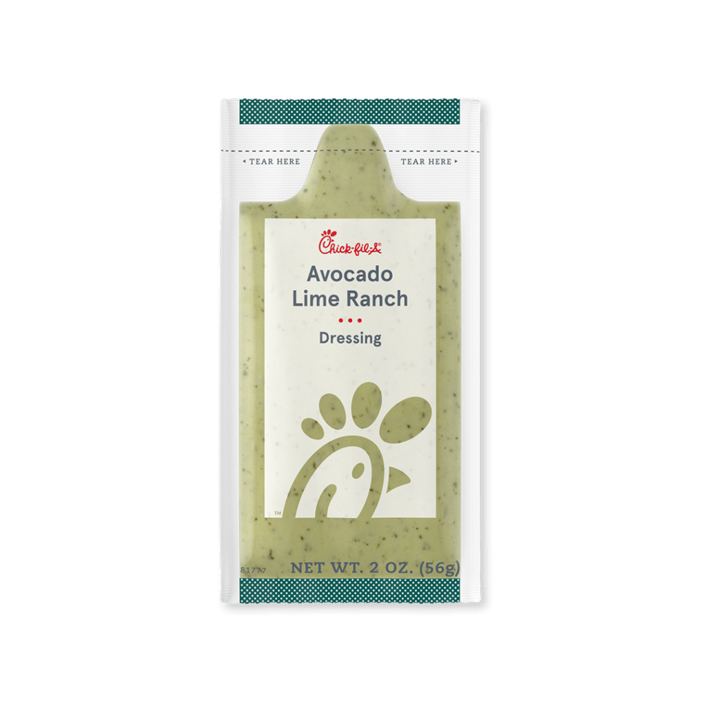 Chick-fil-A Menu with Prices 2025 | chick-fil-A Meal Cost in USA 93 Avocado Lime Ranch Dressing