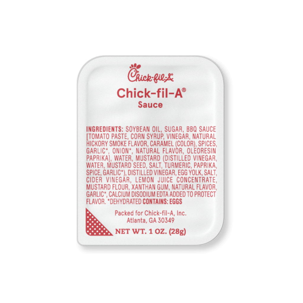 Chick-fil-A Menu with Prices 85 Chick-fil-A® Sauce