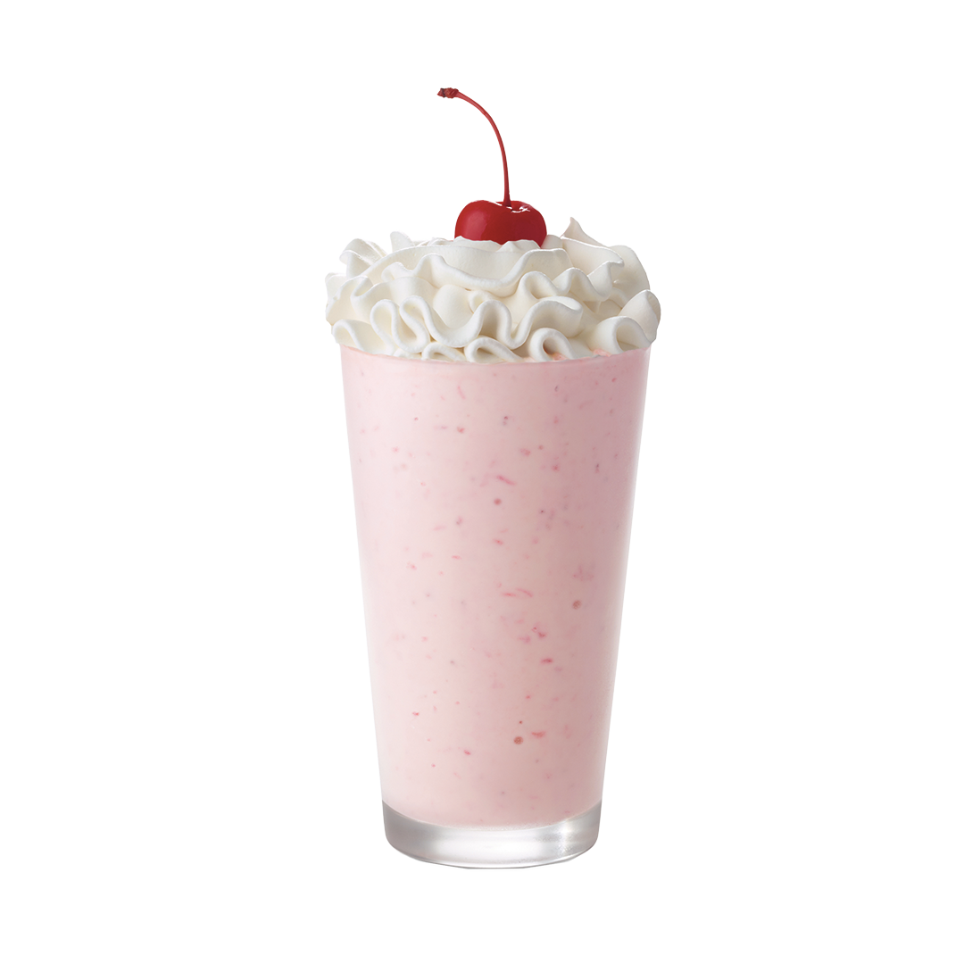 Chick-fil-A Milkshake Menu Flavors, Prices, Sizes, Calories & Allergen Info USA 5 Strawberry Milkshake