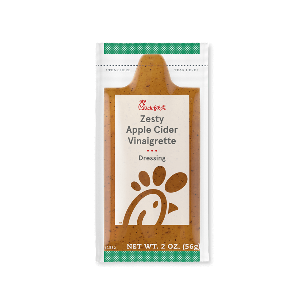 Chick-fil-A Menu with Prices 2025 | chick-fil-A Meal Cost in USA 99 Zesty Apple Cider Vinaigrette Dressing