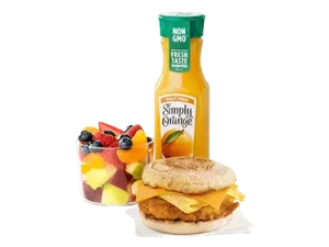Chick-fil-A Menu with Prices 10 Chicken, Egg & Cheese Muffin Meal