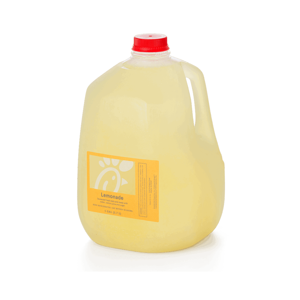 Chick-fil-A Menu with Prices 82 Gallon Beverages