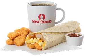 Chick-fil-A Menu with Prices 5 Hash Brown Scramble Burrito with Nuggets Meal