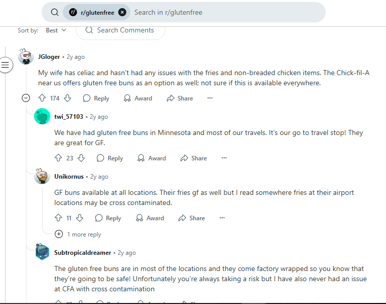 Chick-fil-A Gluten-Free Review