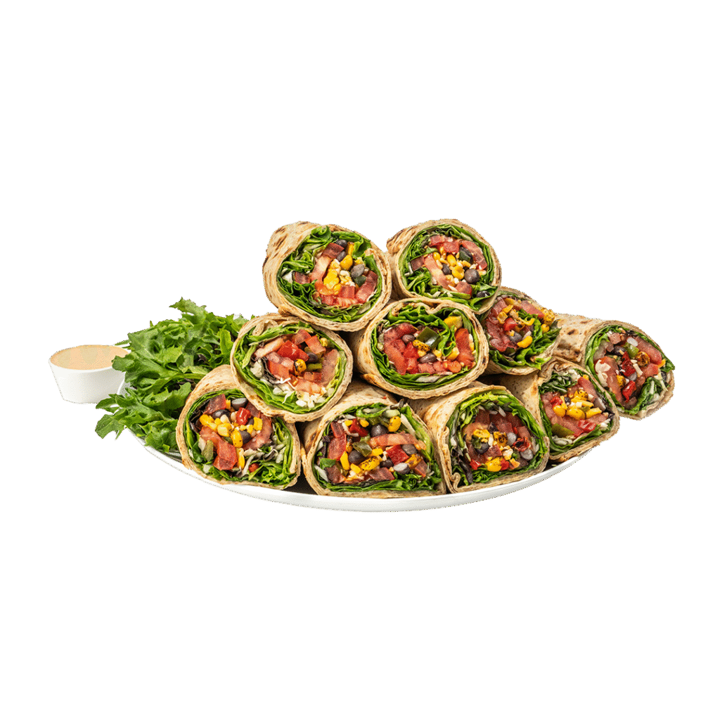 Southwest Veggie Wrap Trays