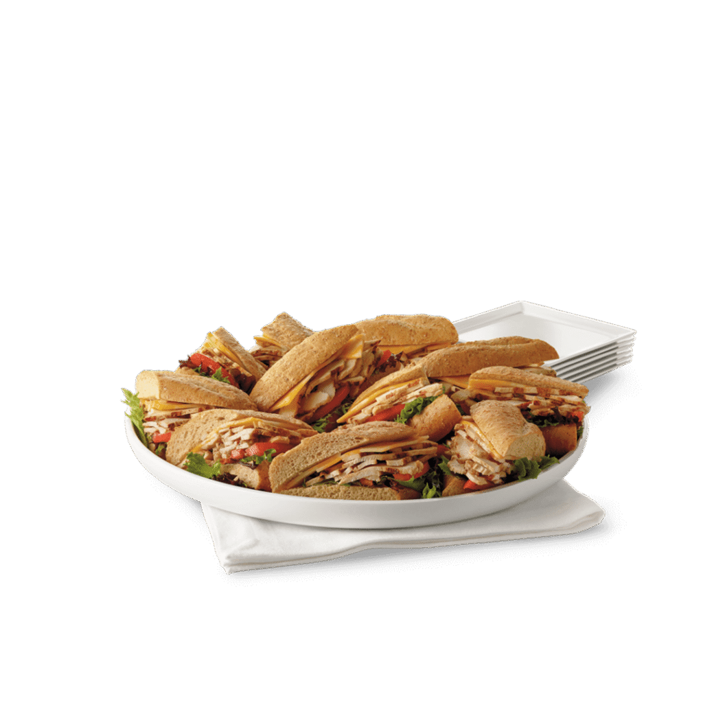 Spicy Chilled Grilled Chicken Sub Sandwich Tray