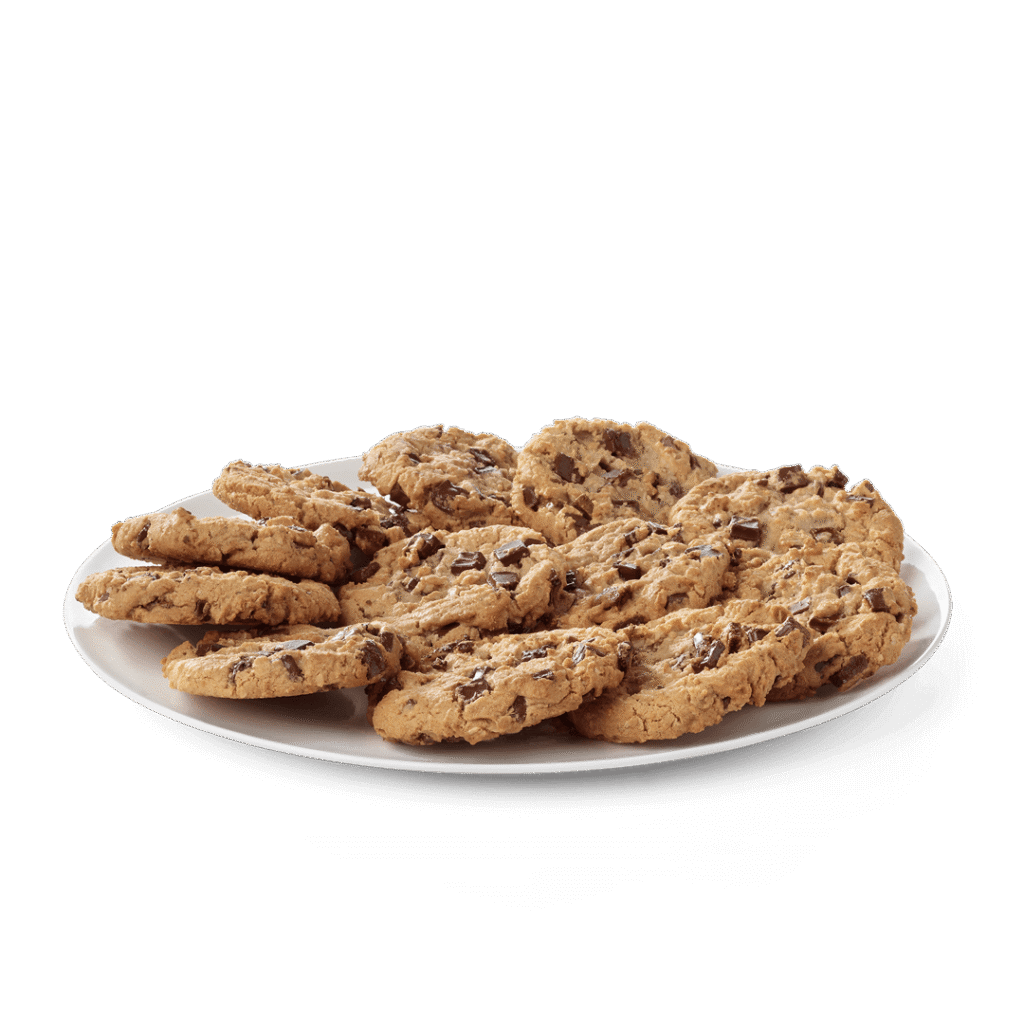 chcolate chunk cookie tray