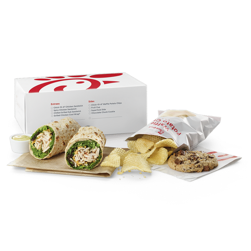 Chick-fil-A Cool Wrap Packaged Meal