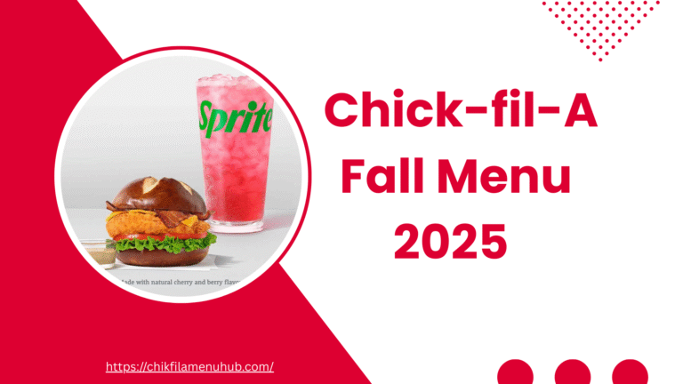 Chick-fil-A Fall Menu 2025: Sandwich, Drinks & Sides You’ll Love 2 Chick-fil-A Fall menu