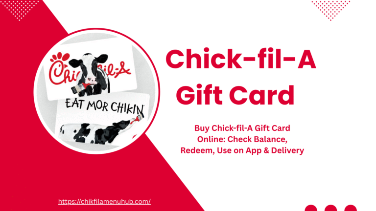 Buy Chick-fil-A Gift Card Online: Check Balance, Redeem, Use on App & Delivery 4 Chick-fil-A Gift Card