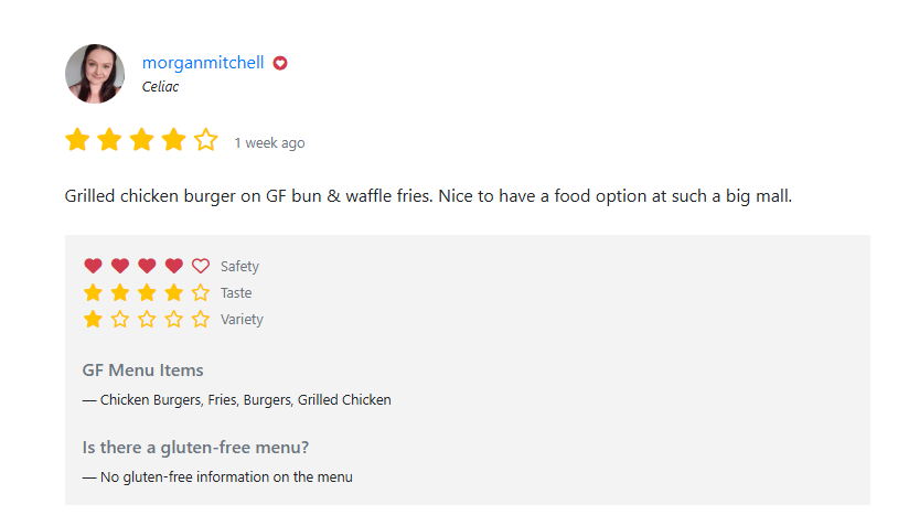 Chick-fil-A Gluten-free bun review 5