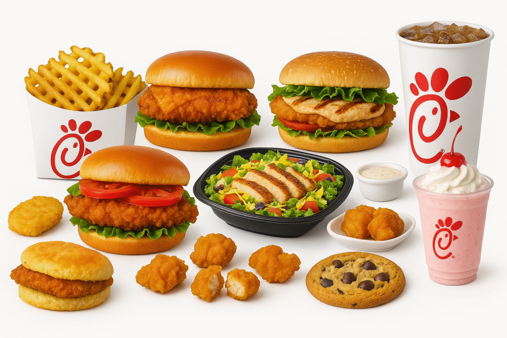 Chick-fil-A Menu with Prices 2025 | Average Meal Cost in USA by Category 1 Chick-fil-A menu with prices