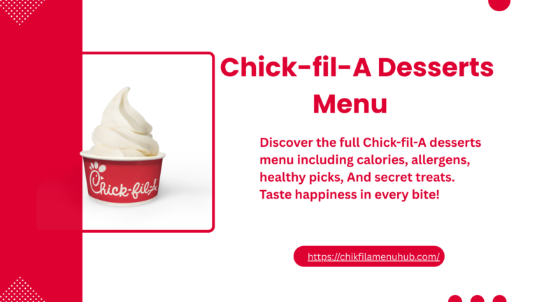 Chick-fil-A Desserts Menu