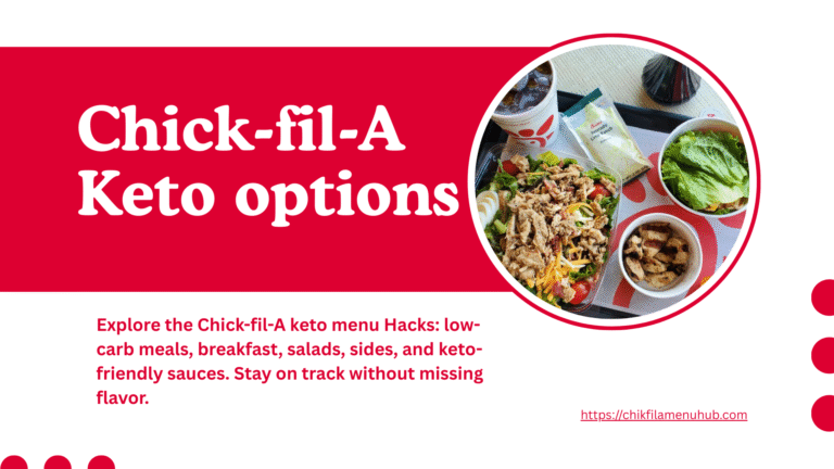 Chick-fil-A Keto: Low-Carb Menu, Breakfast, Salads & Keto-Friendly Options 5 Chick-fil-A Keto