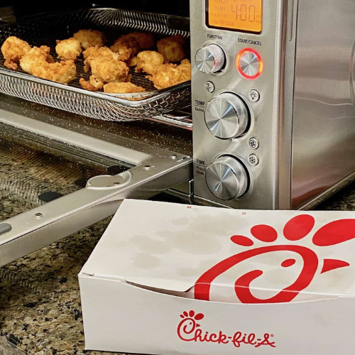 Chick-fil-A nuggets in the air-fryer
