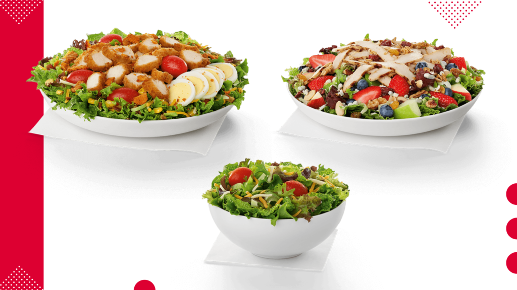 chik-fil-a salads calories and nutrition