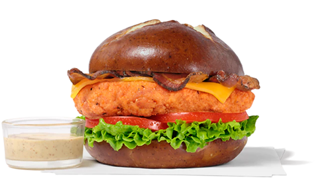 Chick-fil-A Menu with Prices 2025 | chick-fil-A Meal Cost in USA 34 Spicy Pretzel Cheddar Club